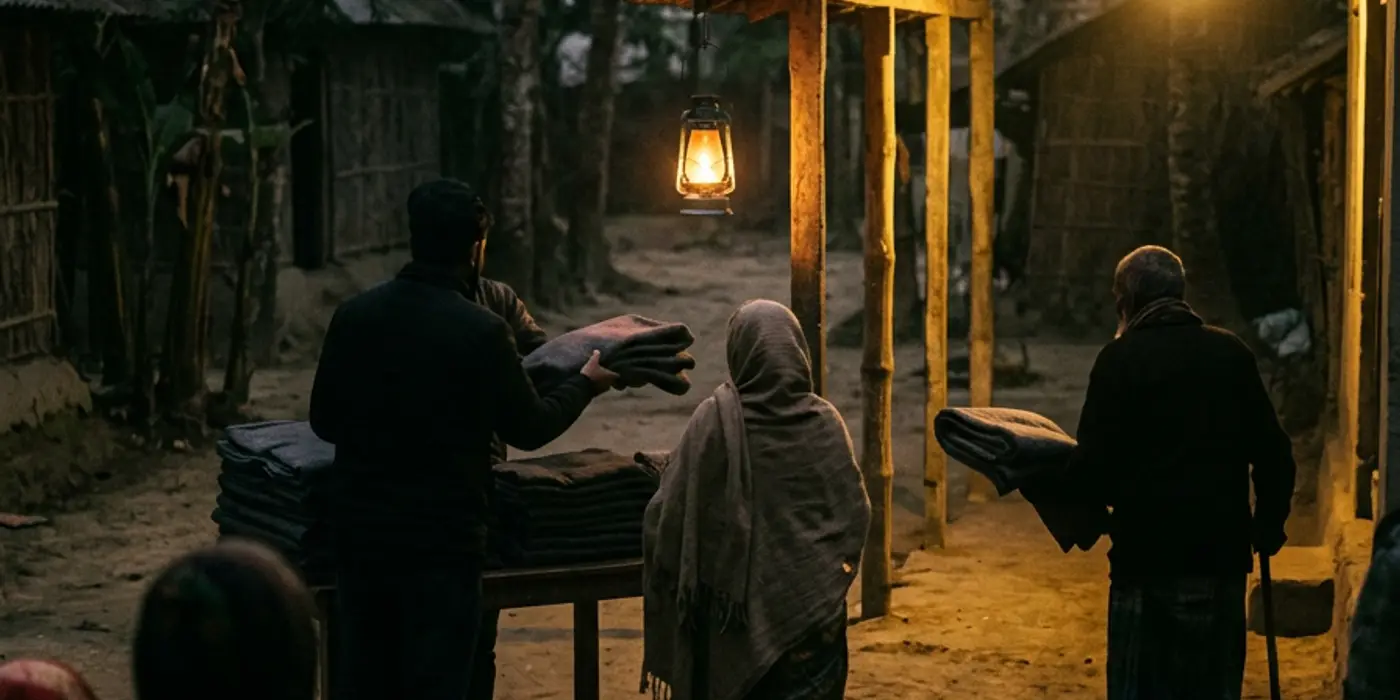 শীতার্ত ও দরিদ্রদের পাশে